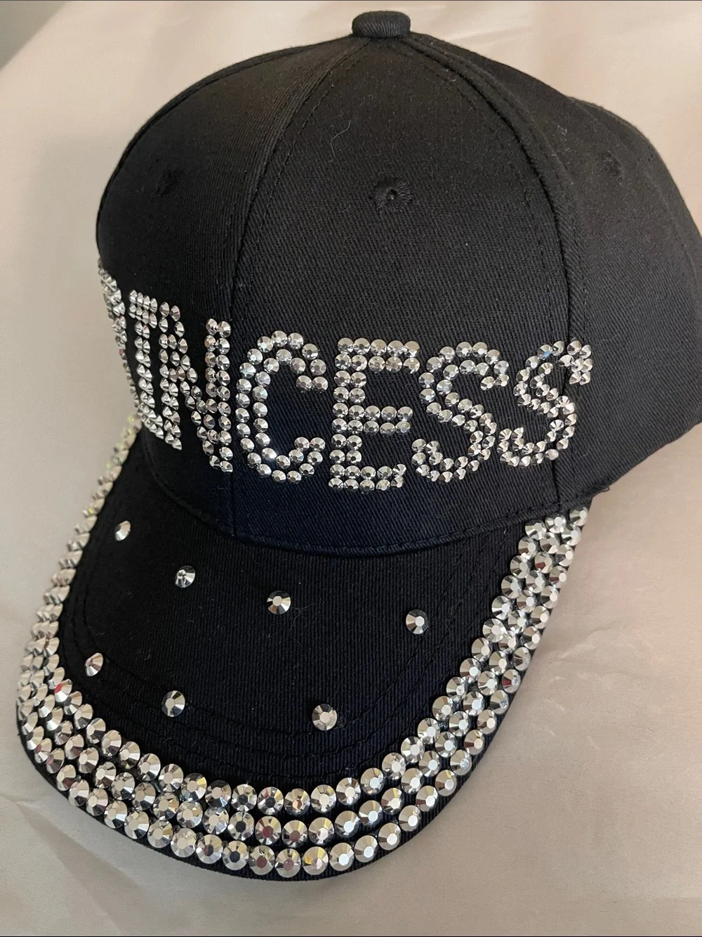 NWT Madd Hatter Sparkly Bling Princess Studded Baseball Cap